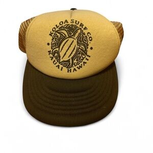 Koloa Surf Kauai Hawaii Skateboard Trucker Hat Baseball Cap Mesh Snapback Camo